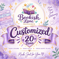 Deluxe Customized Bookish Bundle — 20 item edition