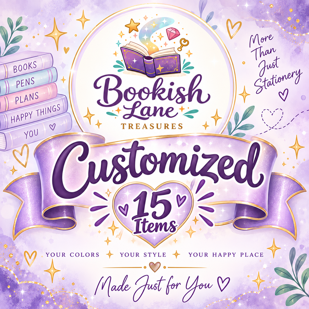 Customized Bookish Bundle — 15 Item Edition